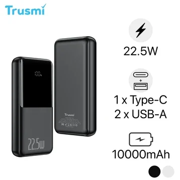 Pin dự phòng Trusmi Digital 10.000mAh PD 22.5W PB03